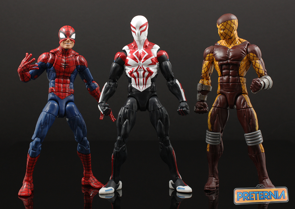 all new all different spider man marvel legends