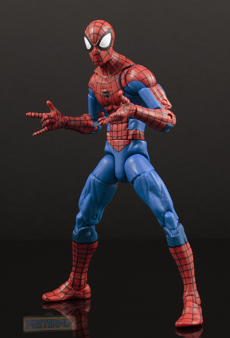 marvel legends spider man vintage