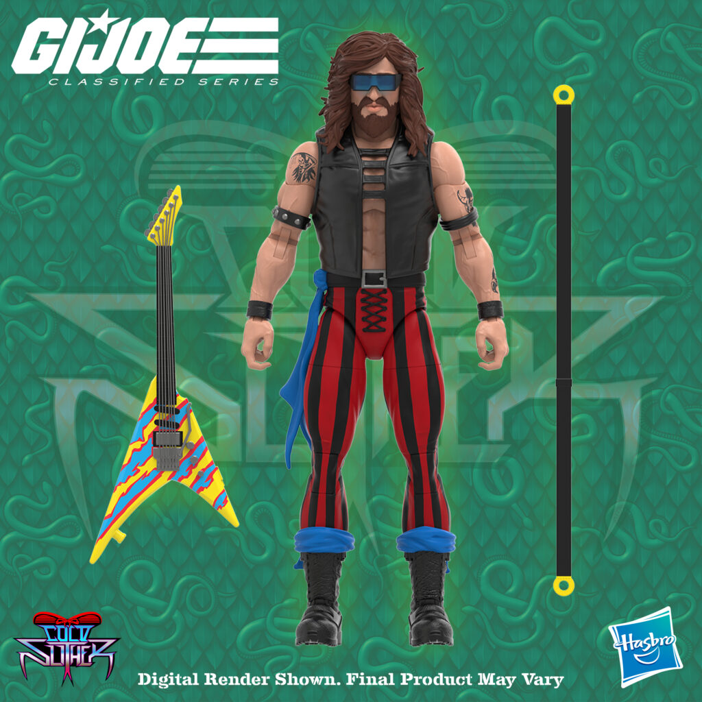 SDCC 2025 Hasbro G.I. Joe Classified Series 6-inch The Dreadnoks Col Slither: Band of the Vipers Tour 4-pack Ripper