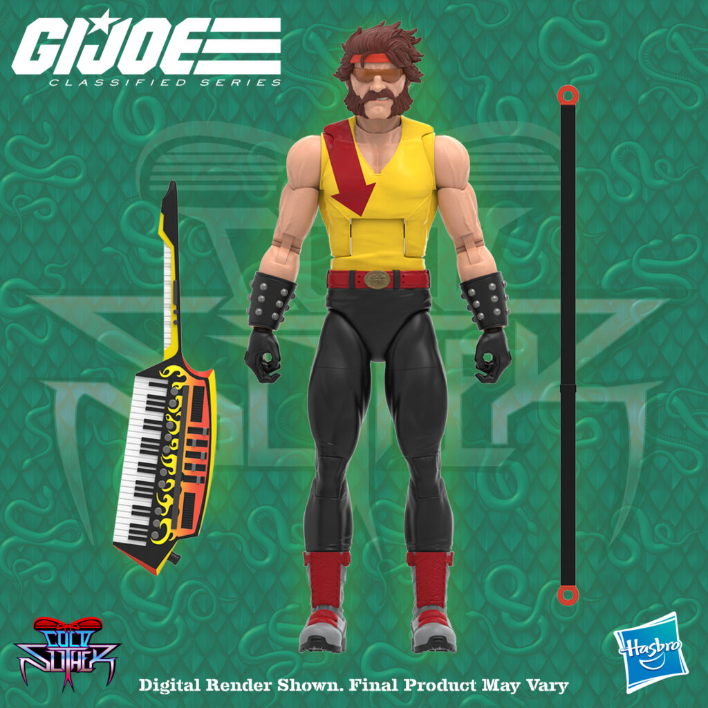 SDCC 2025 Hasbro G.I. Joe Classified Series 6-inch The Dreadnoks Col Slither: Band of the Vipers Tour 4-pack Torch