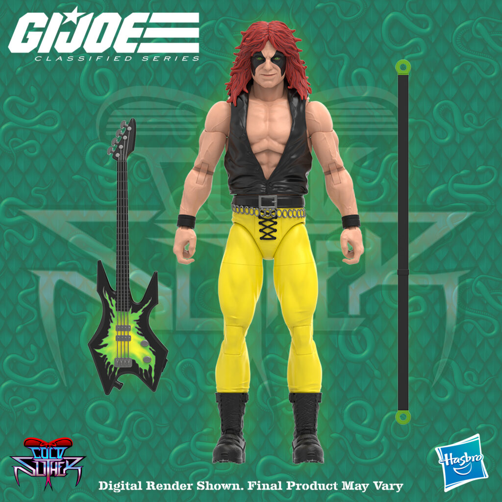 SDCC 2025 Hasbro G.I. Joe Classified Series 6-inch The Dreadnoks Col Slither: Band of the Vipers Tour 4-pack Zartan