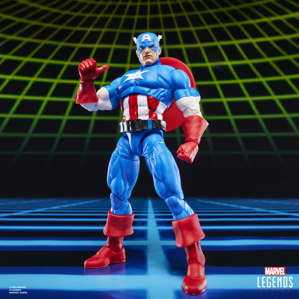 Hasbro Marvel Legends GamerVerse Captain America & Venom 2-pack.