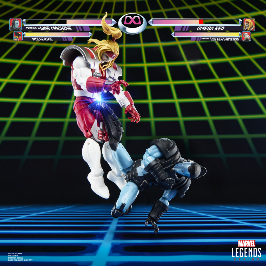 Hasbro Marvel Legends GamerVerse War Machine & Omega Red 2-pack.