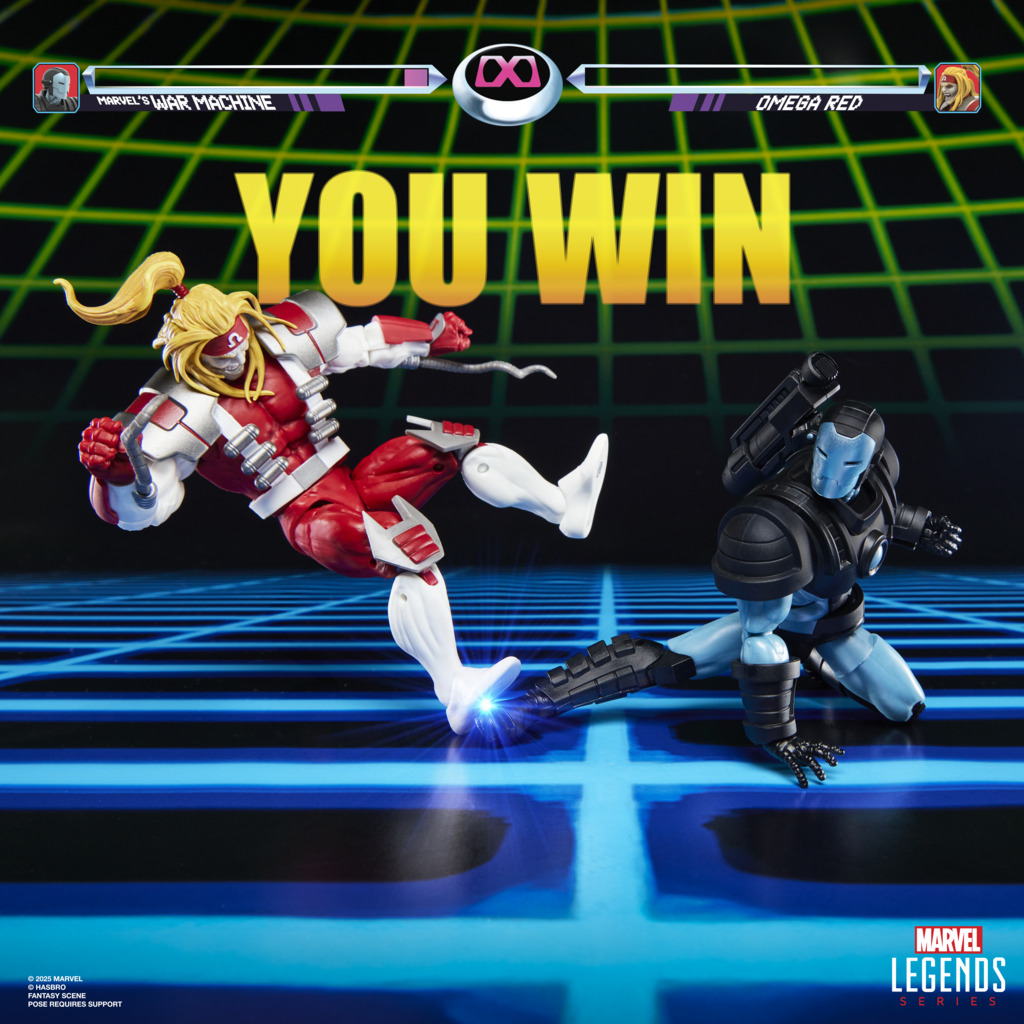 Hasbro Marvel Legends GamerVerse War Machine & Omega Red 2-pack.