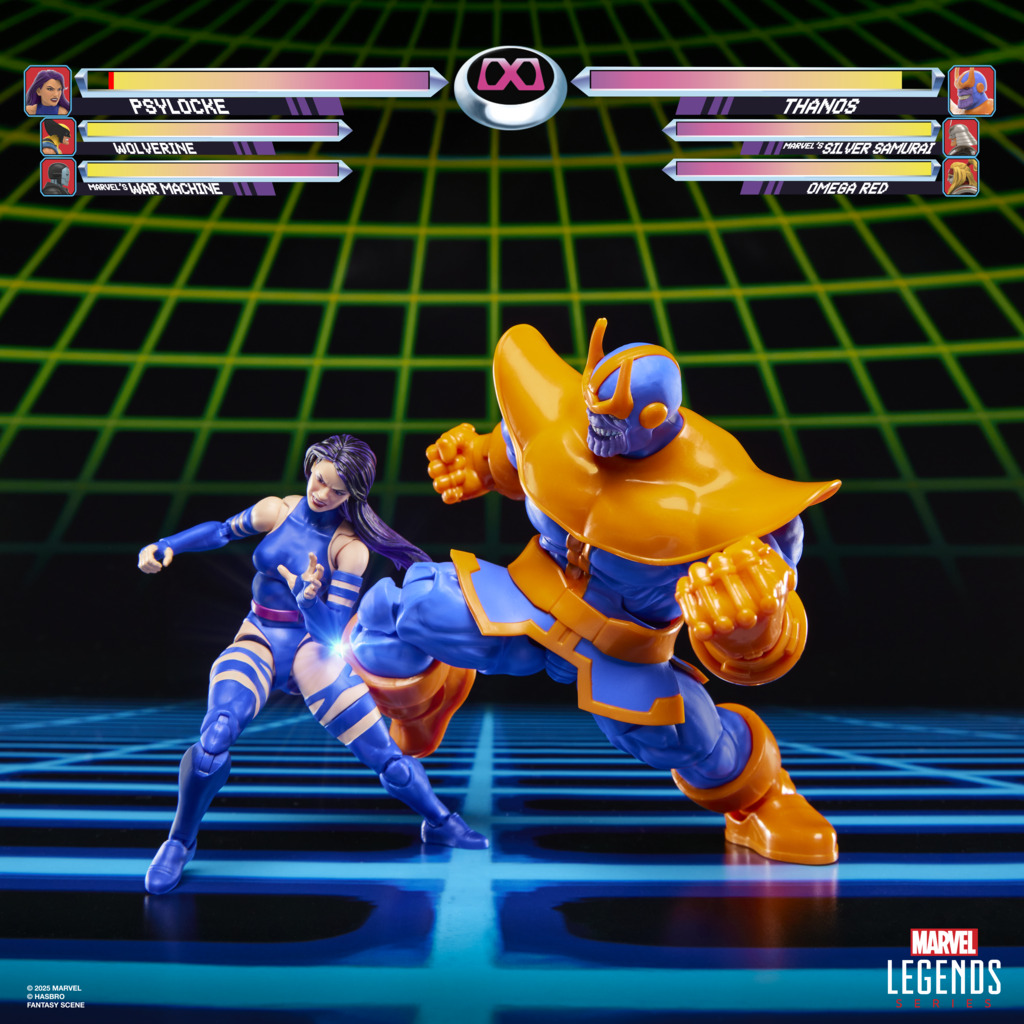 Hasbro Marvel Legends GamerVerse Psylocke & Thanos 2-pack.