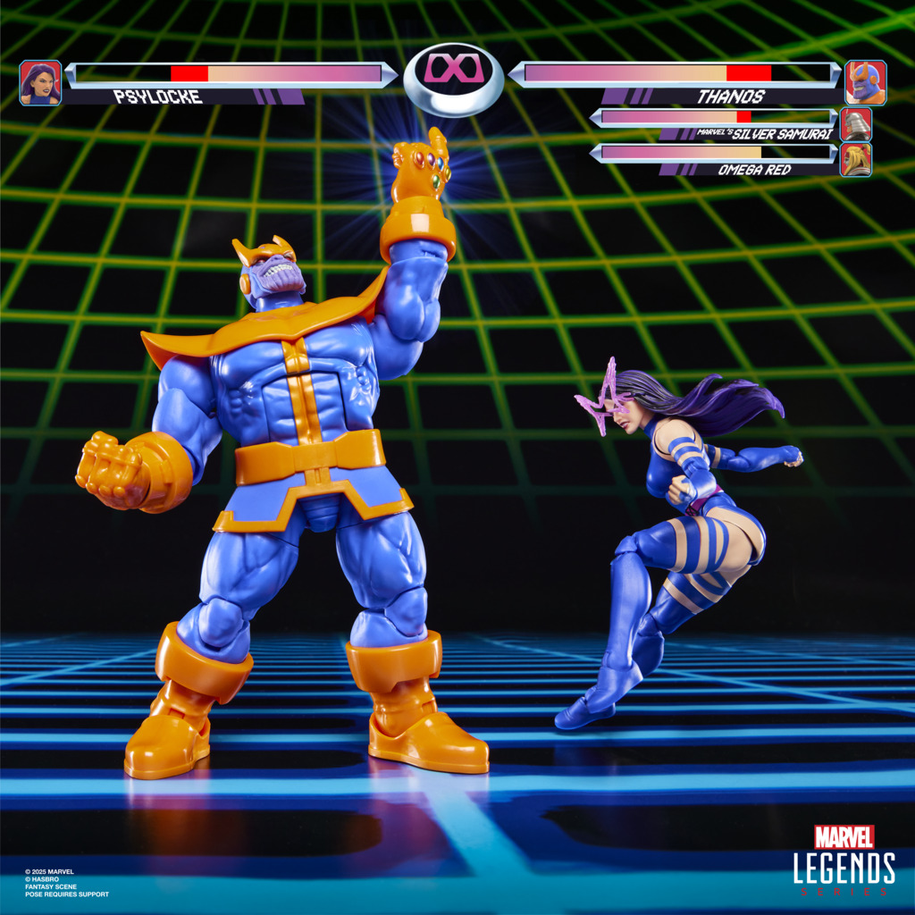 Hasbro Marvel Legends GamerVerse Psylocke & Thanos 2-pack.