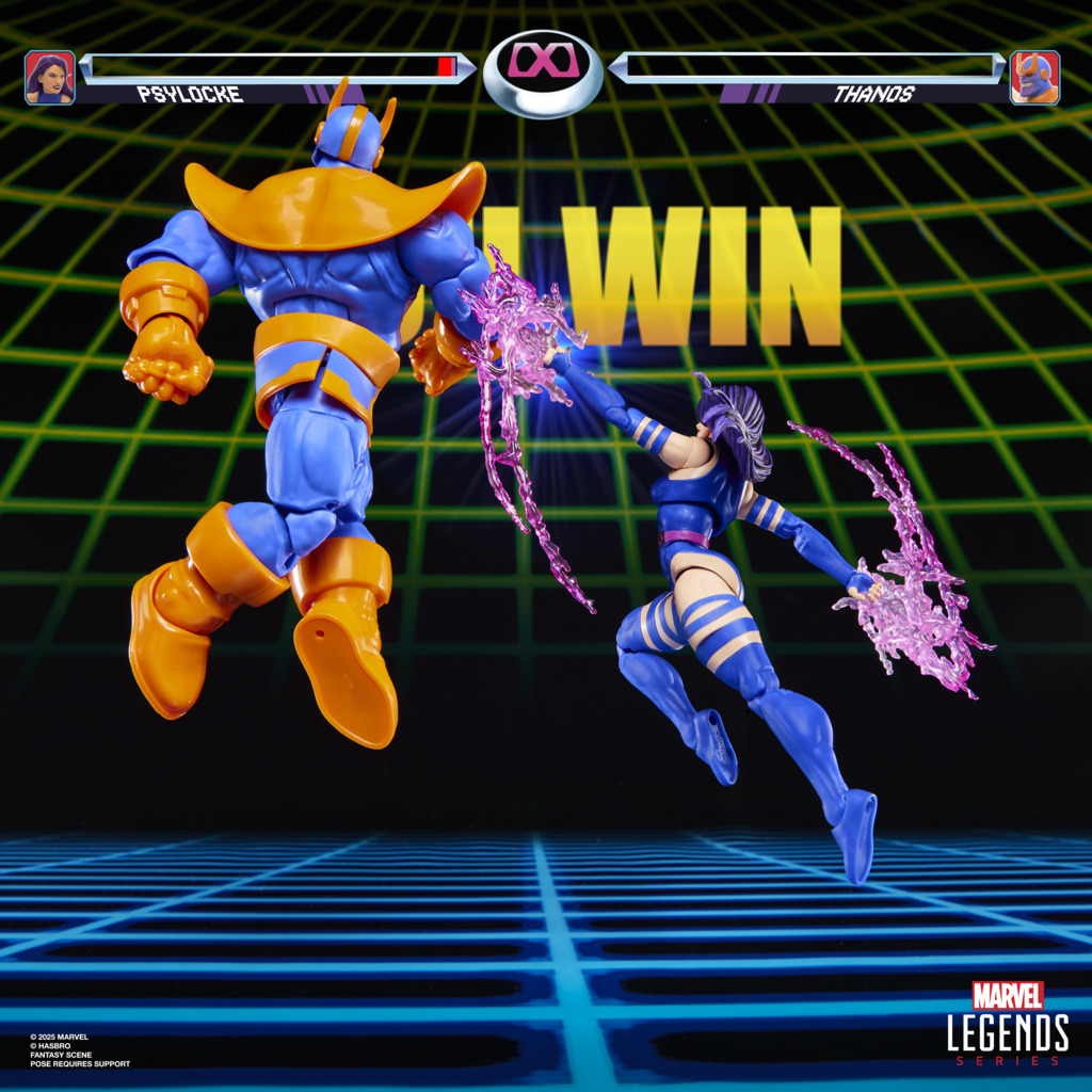 Hasbro Marvel Legends GamerVerse Psylocke & Thanos 2-pack.