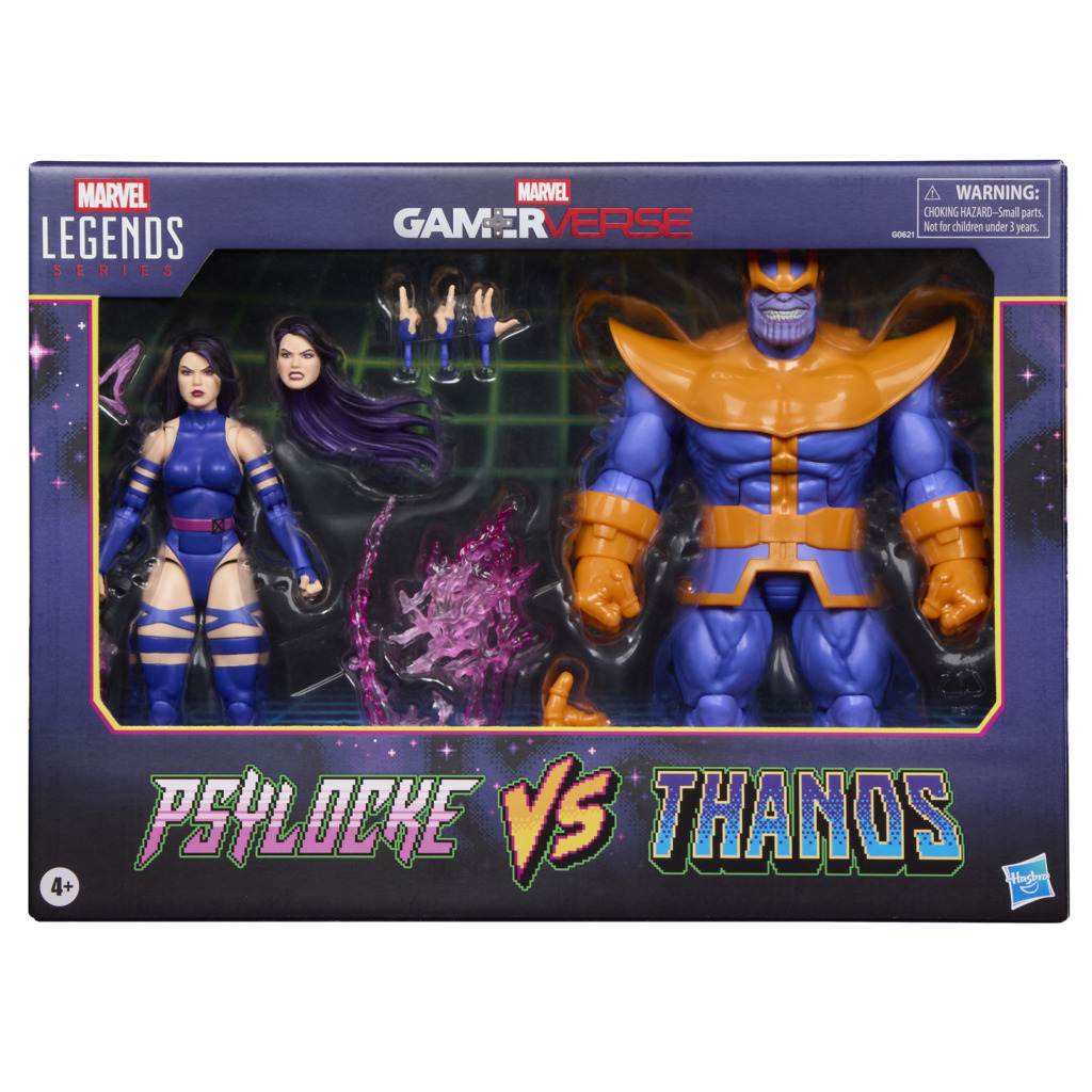 Hasbro Marvel Legends GamerVerse Psylocke & Thanos 2-pack.