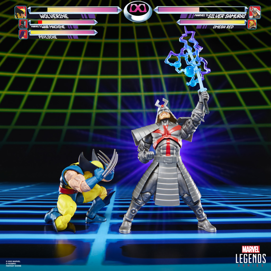 Hasbro Marvel Legends GamerVerse Wolverine & Silver Samurai 2-pack.