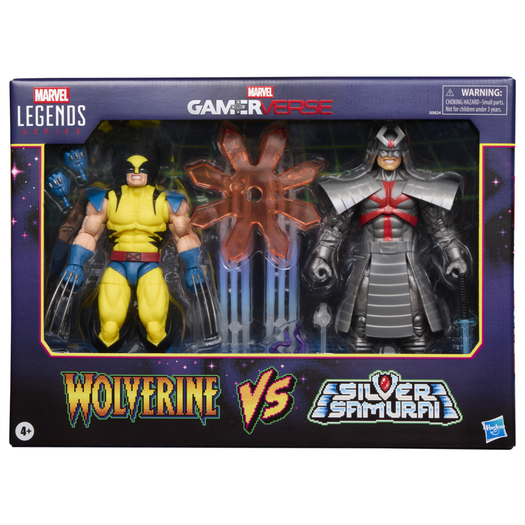 Hasbro Marvel Legends GamerVerse Wolverine & Silver Samurai 2-pack.