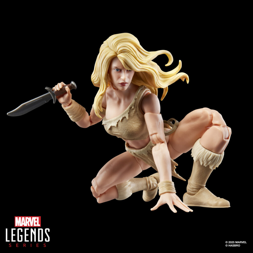 Hasbro Marvel Legends San Diego Comic Con 2025 Exclusive Savage Land 3-pack: Shanna, Rogue, and Sauron.