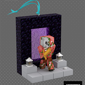 SDCC 2025 Hallmark Minecraft Nether Portal