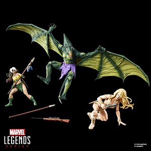 SDCC 2025 Marvel Legends GamerVerse Marvel Snap Savage Land 3-pack