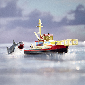 SDCC 2025 Mattel Hot Wheels Jaws 50th Anniversary