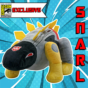 SDCC 2025 Symbiote Studios Transformers Dinobot Snarl Plush