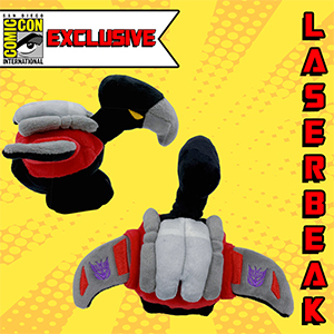SDCC 2025 Symbiote Studios Transformers Laserbeak Magnetic Plush