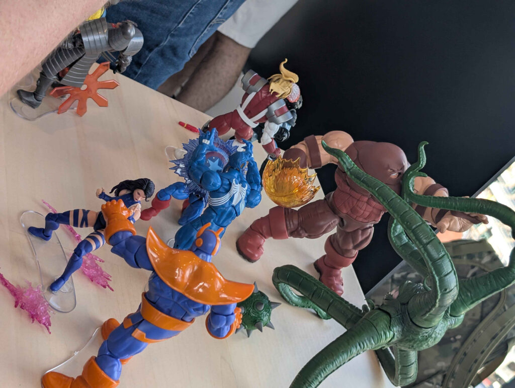 SDCC 2025 Hasbro Press Breakfast Marvel Legends Gamerverse