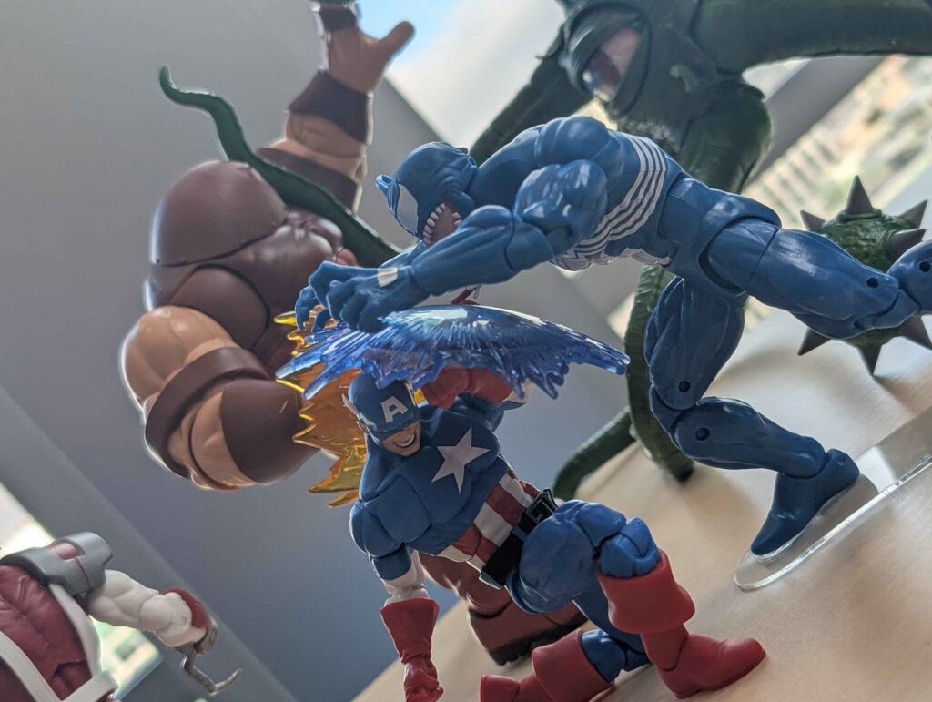 SDCC 2025 Hasbro Press Breakfast Marvel Legends Gamerverse