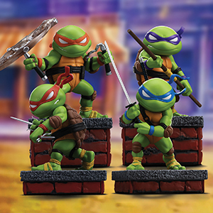 SDCC 2025: Iron Studios MiniCo Teenage Mutant Ninja Turtles (Color Variant Pack)