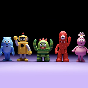 SDCC 2025 Jazwares Yo Gabba Gabba 5-pack