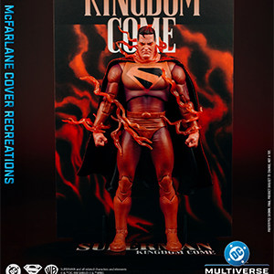 SDCC 2025 McFarlane Toys DC Multiverse Cover Recreations Gold Label Superman (Kingdom Come)
