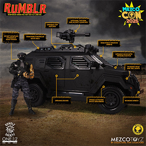SDCC 2025 Mezco One:12 One:12 R.U.M.B.L.R. & Death Adder