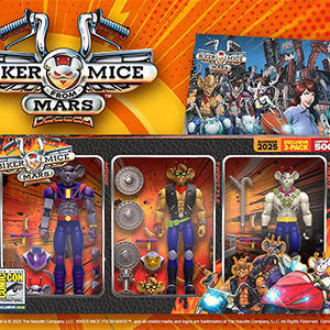 SDCC 2025 Nacelle Company Biker Mice from Mars 3-Pack