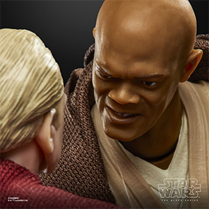 NYCC 2025: Hasbro Star Wars Black Series Mace Windu & Darth Sidious 2-pack