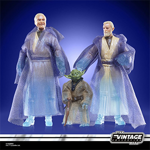 NYCC 2025: Star Wars The Vintage Collection 3.75" Jedi Spirits 3-pack
