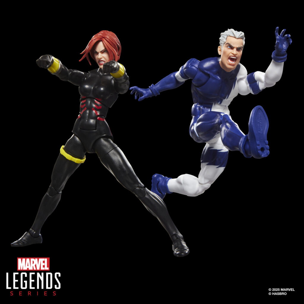 Hasbro Marvel Legends Black Widow & Quicksilver 2-pack
