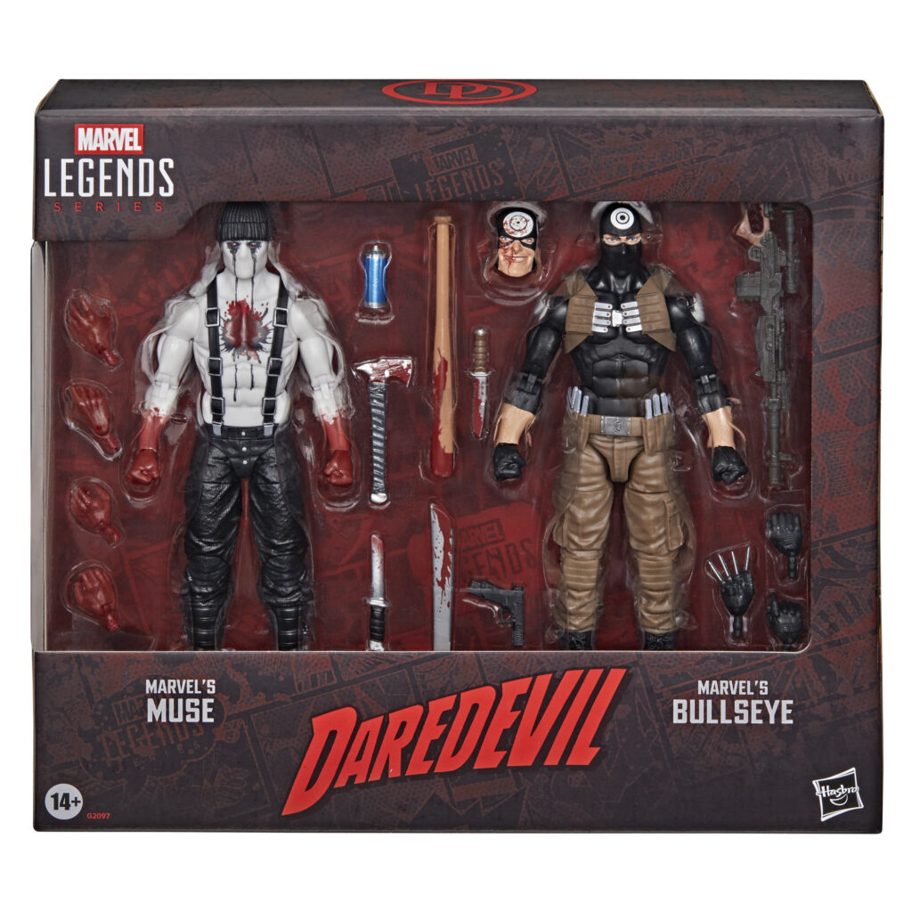 Hasbro Marvel Legends Muse & Bullseye 2-pack