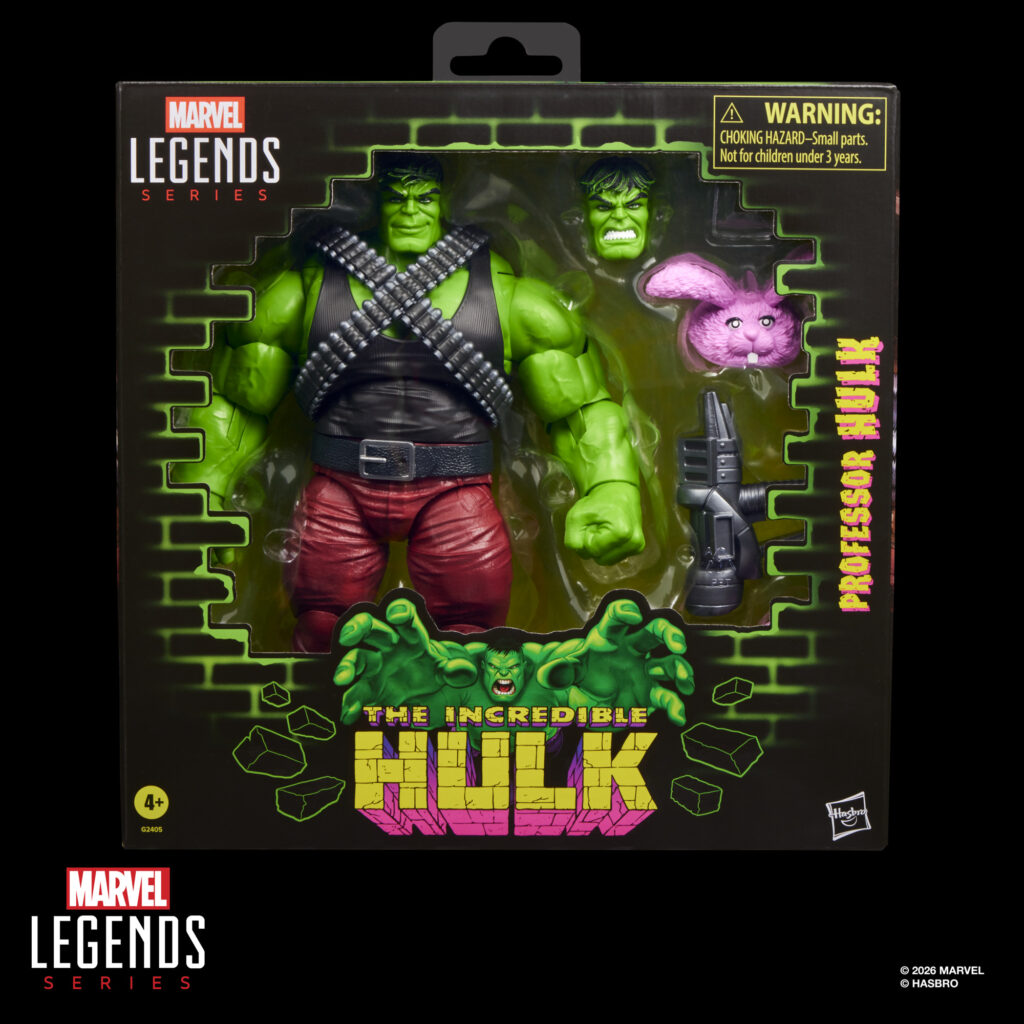 Toy Fair 2026: Hasbro Marvel Legends Professor Hulk