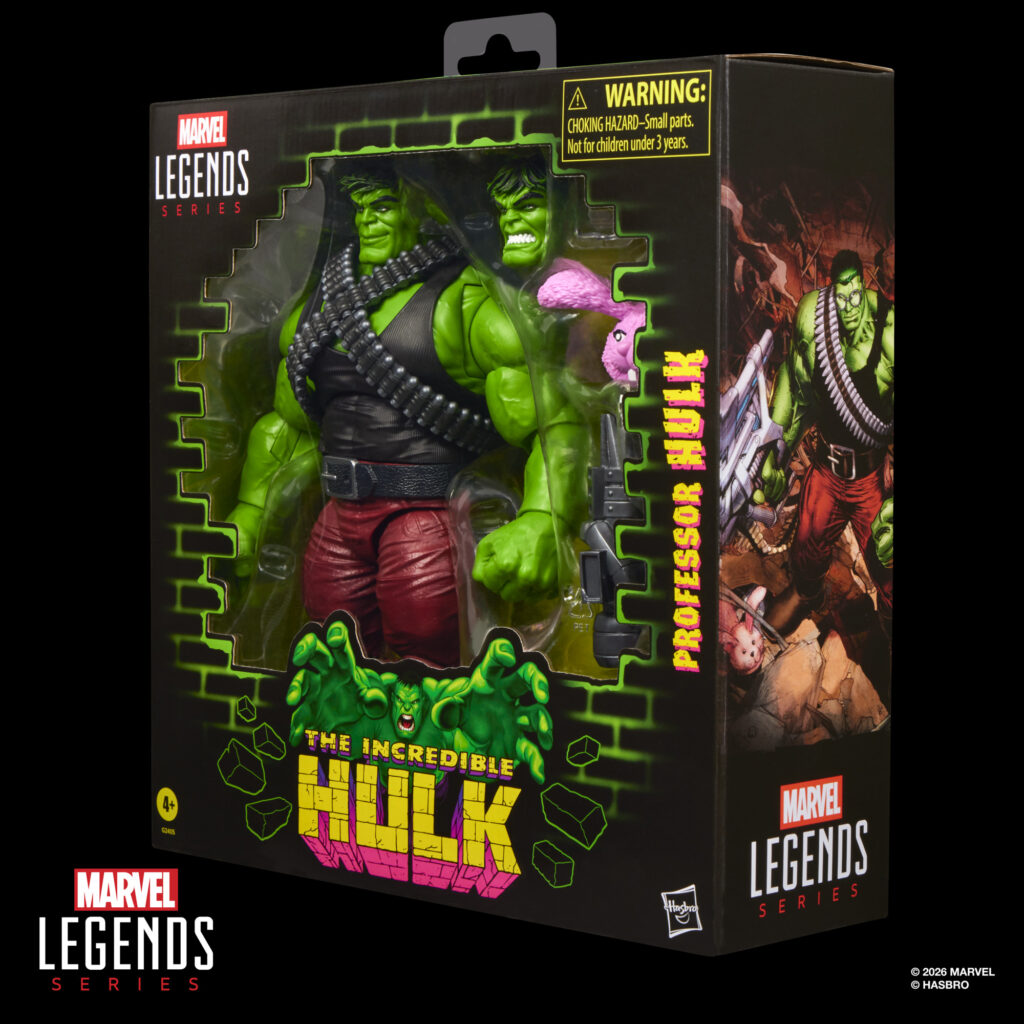 Toy Fair 2026: Hasbro Marvel Legends Professor Hulk