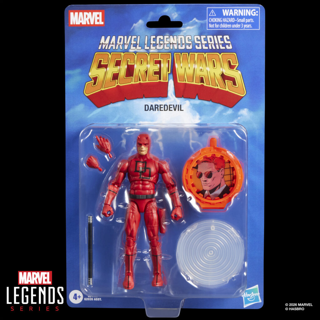 Hasbro Marvel Legends Secret Wars Wave 2 Daredevil
