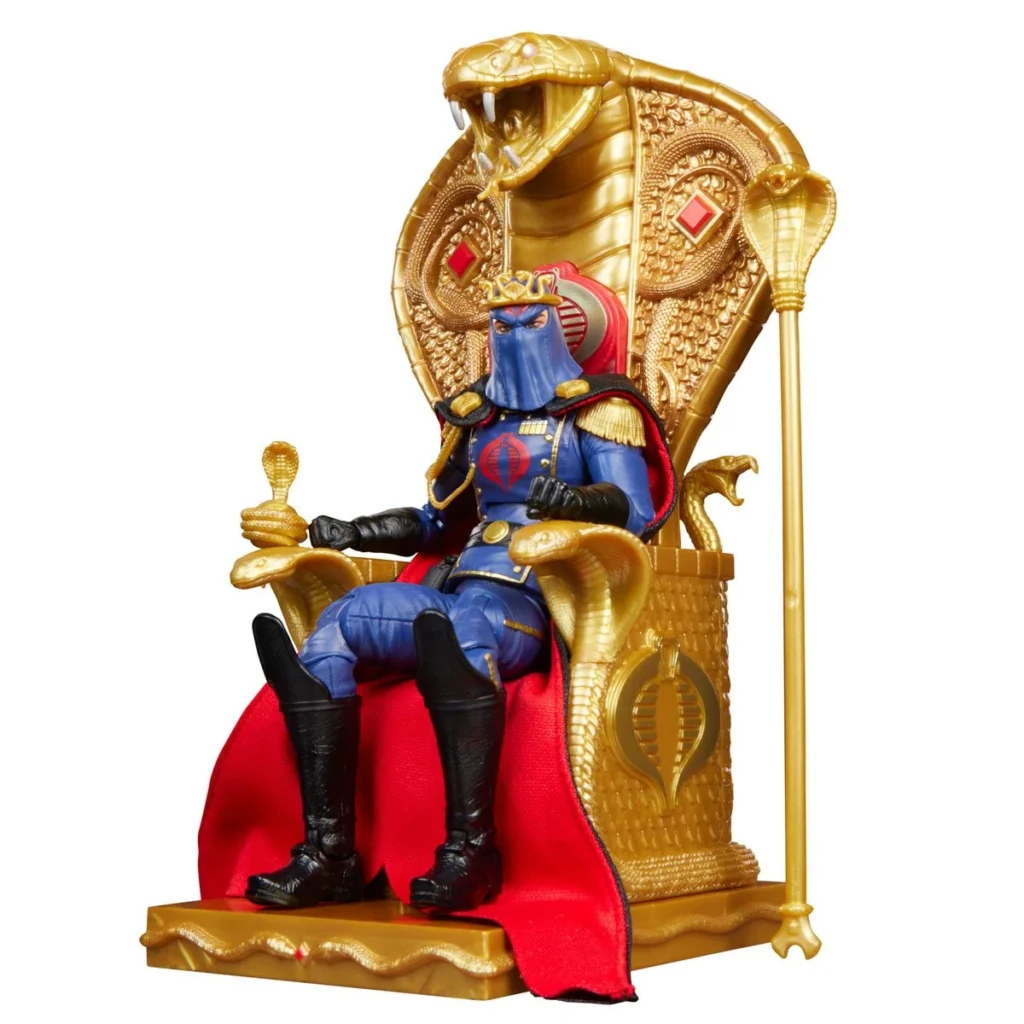 Hasbro G.I. Joe Classified Series Cobra Commander with Throne