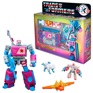 Hasbro SDCC 2026 Exclusive Transformers x Jem and the Holograms
Blaster, KP Glit, KP Sundor, & KP Rosanna