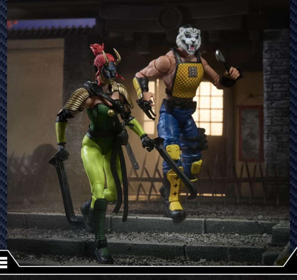 Hasbro G.I. Joe Classified Ninja Force Scarlett & T'Jbang 2-pack