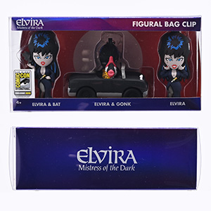 Monogram Intl SDCC 2026 Elvia: Mistress of the Dark
Figural Bag Clip 3-pack