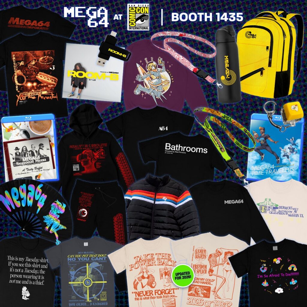 SDCC 2026 Mega64 Exclusives
