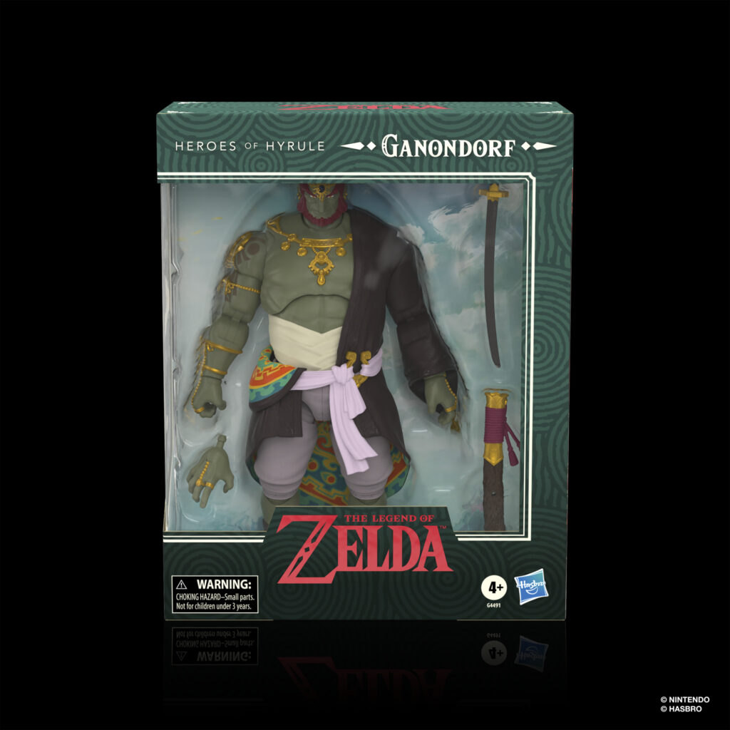 Hasbro: The Legend of Zelda Heroes of Hyrule Action Figure Line 6-inch Deluxe Ganondorf