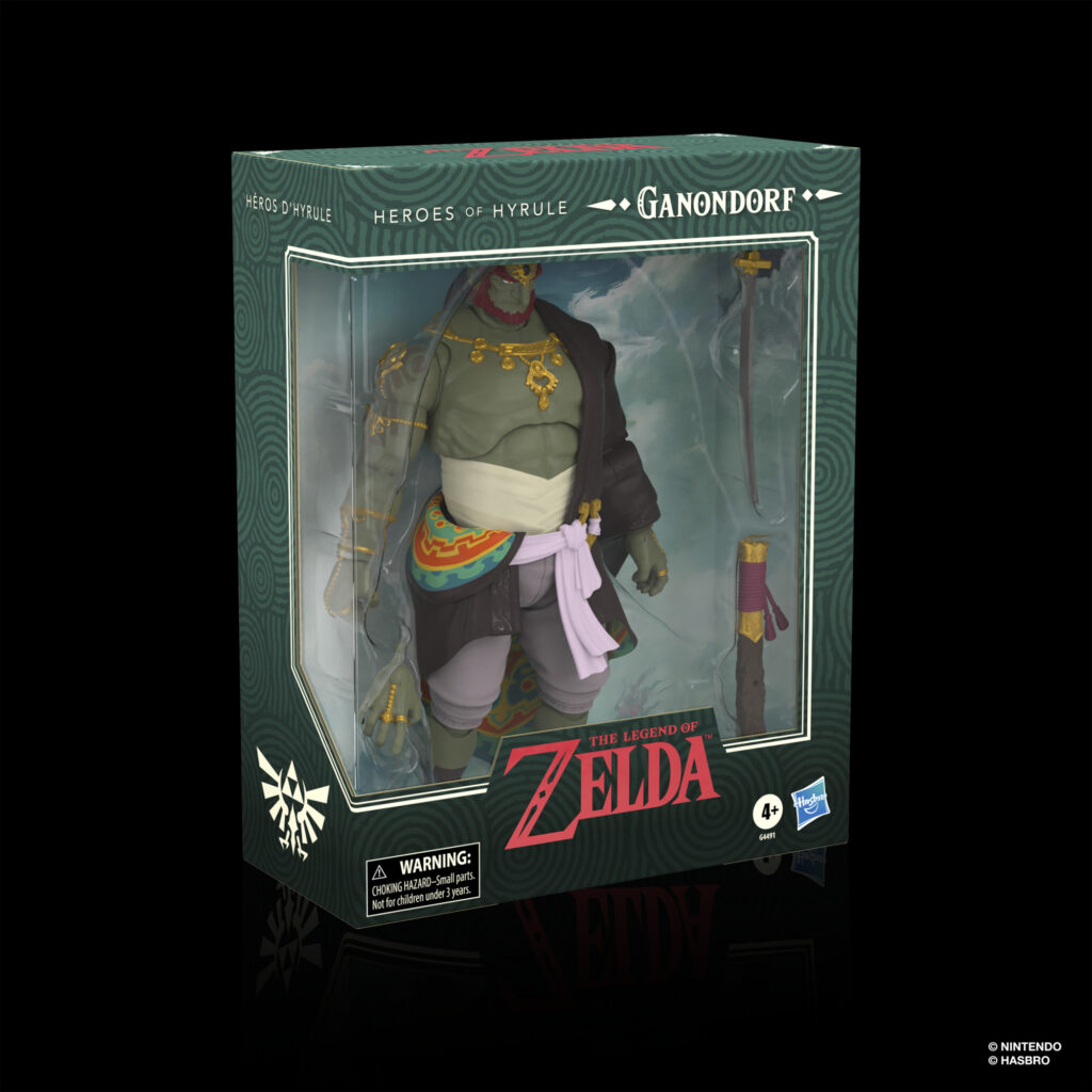 Hasbro: The Legend of Zelda Heroes of Hyrule Action Figure Line 6-inch Deluxe Ganondorf