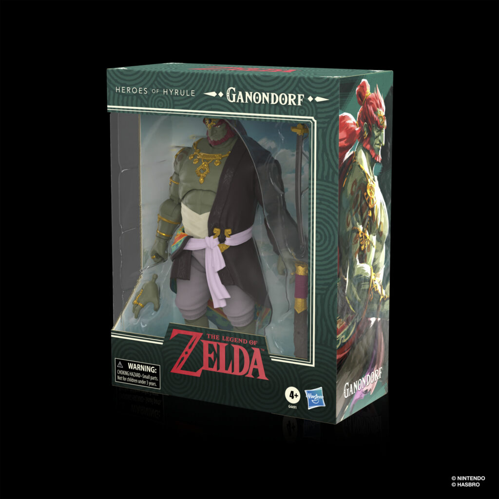 Hasbro: The Legend of Zelda Heroes of Hyrule Action Figure Line 6-inch Deluxe Ganondorf