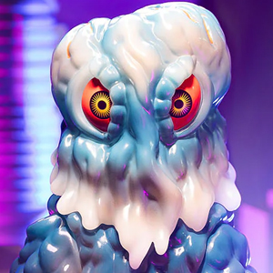 SDCC 2026 Exclusive Mondo Soft Vinyl Hedorah (Pollution Glow in the Dark Variant)