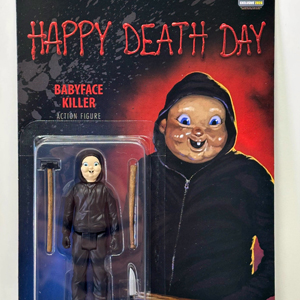 SDCC 2026 Syndicate Collectibles Happy Death Day
Babyface Killer 3.75" Action Figure