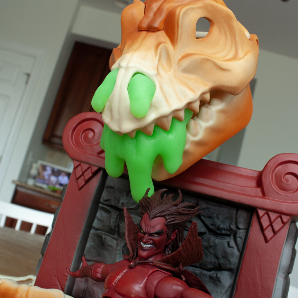 Nonnef Productions: MOTU Origins Static Slime Piece for the Horde Fright Pit Playset