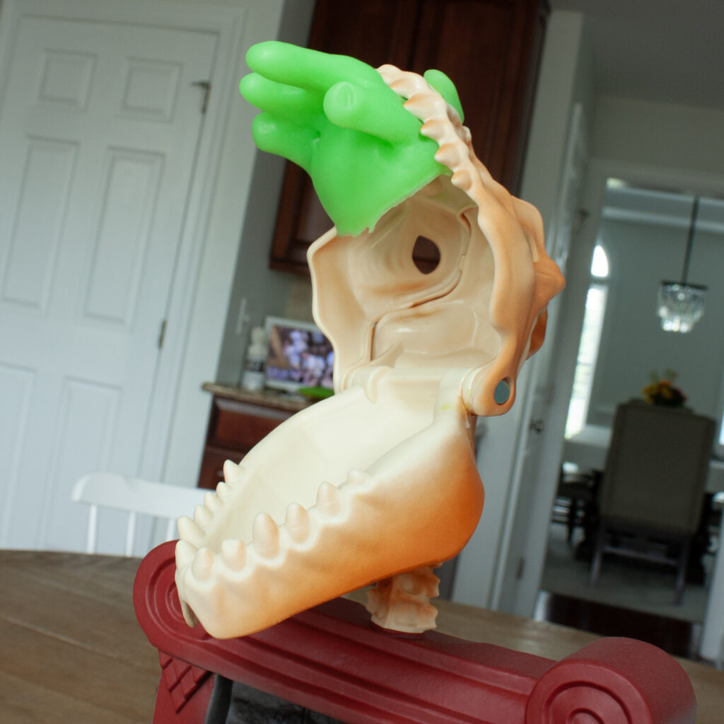 Nonnef Productions: MOTU Origins Static Slime Piece for the Horde Fright Pit Playset